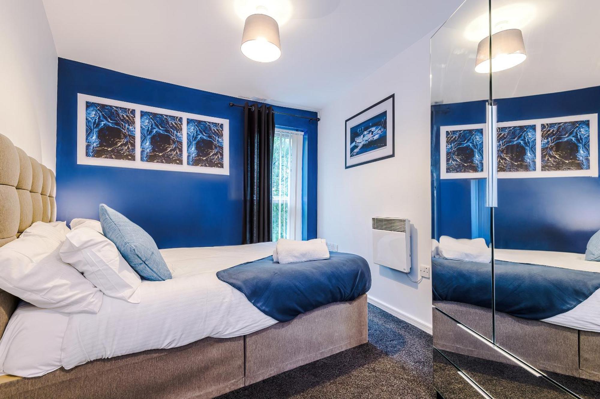 2 Bed Apartment With Balcony Private Parking Near Etihad Stadium, Coop Live Манчестер Экстерьер фото